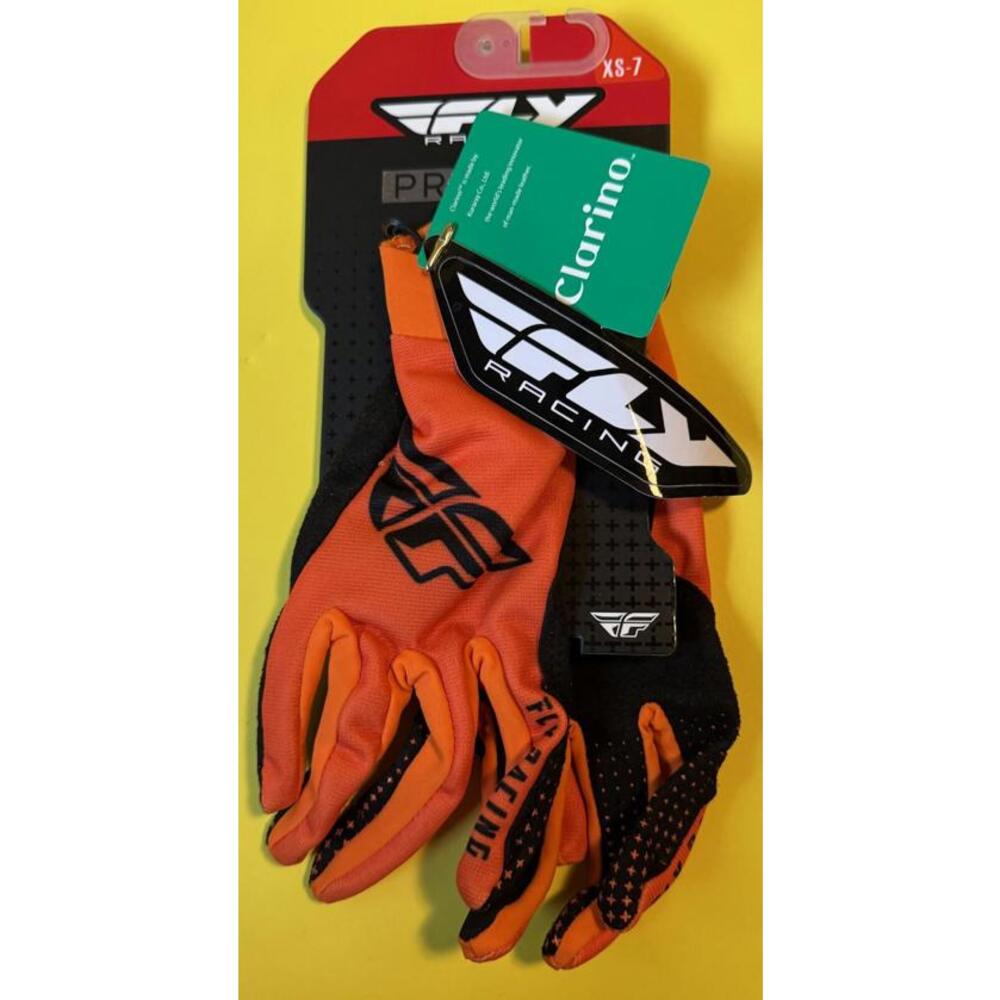 Fly Racing Pro Lite Offroad Clarino Gloves  Adult Size Extra Small (7) NEW